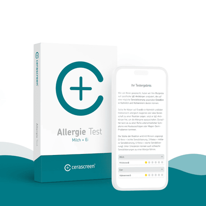 Cerascreen - Milch - und Ei - Allergietest - Vitalstoffkraft