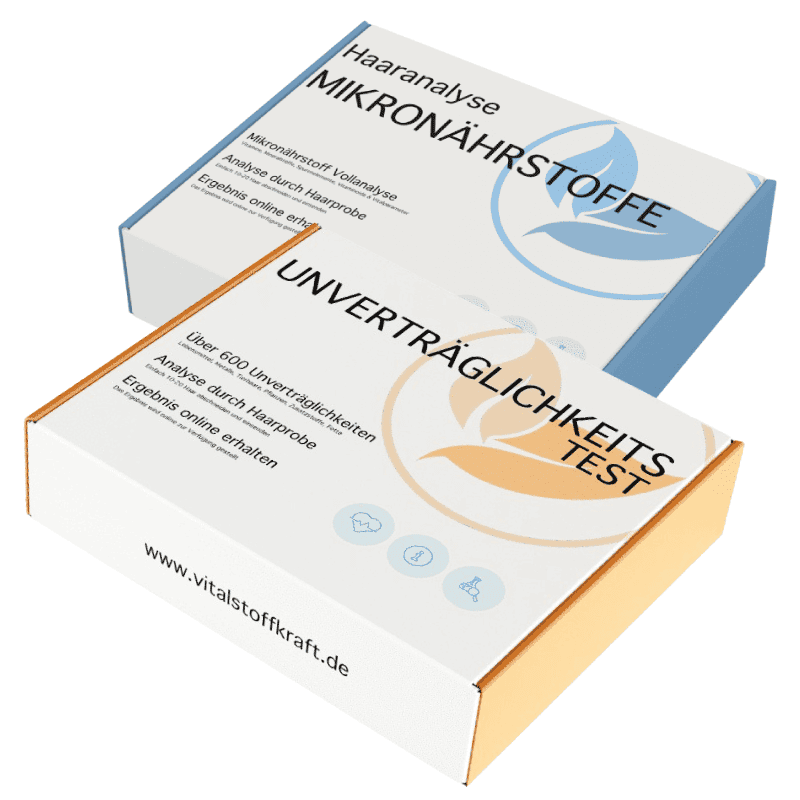 Nährstoffe & Unverträglichkeit - Kombipaket - Vitalstoffkraft
