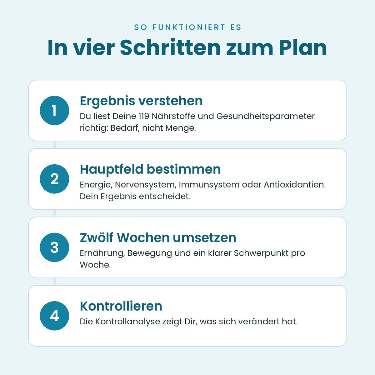 Dein Vitalstoffplan: 12 Wochen Programm zur Mikronährstoffanalyse