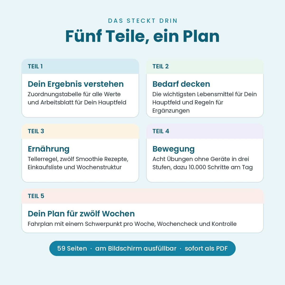 Dein Vitalstoffplan: 12 Wochen Programm zur Mikronährstoffanalyse